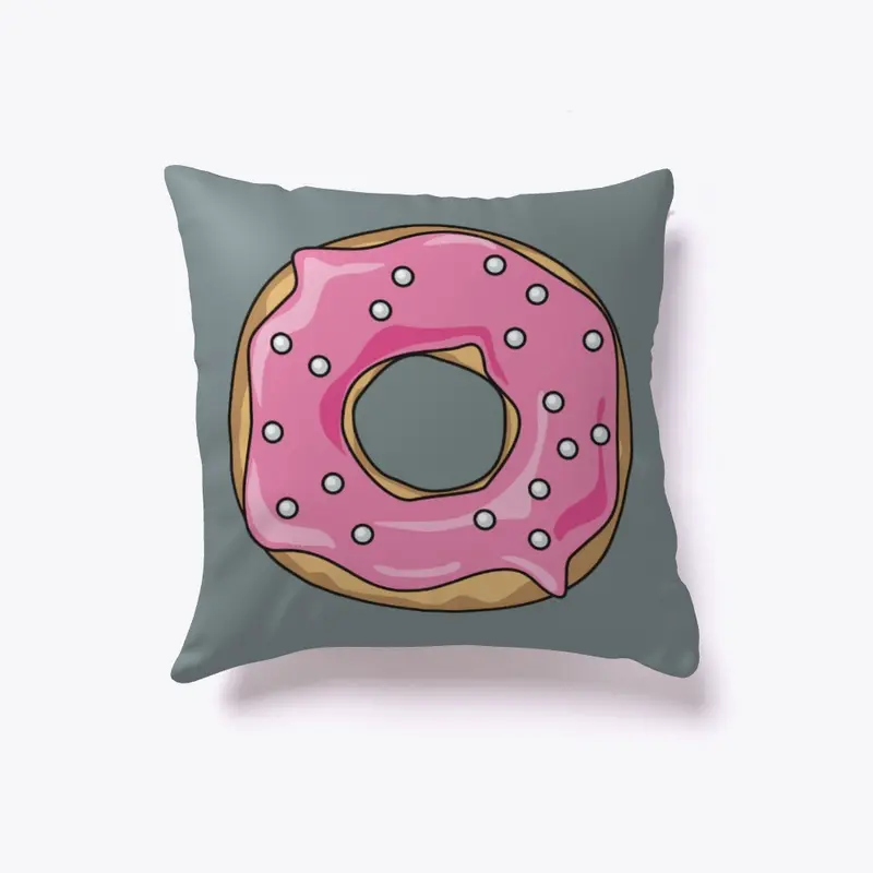 Pink donut